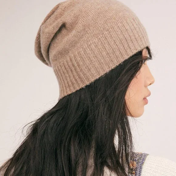 Free People NWT Cashmere/Silk Hat NEW Free People McVie Cashmere Rancher Hat | Mercari main image 3